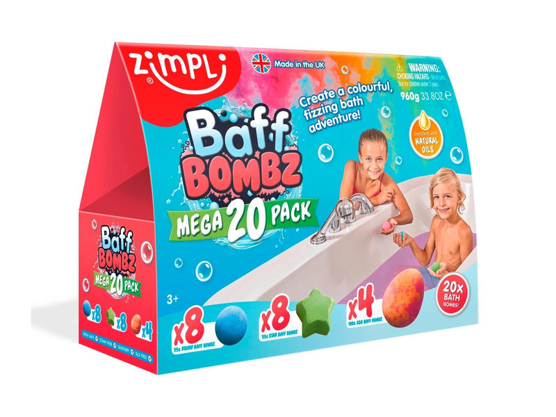 Zimpli Kids Baff Bombz Mega Pack