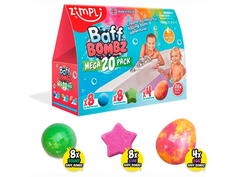 Zimpli Kids Baff Bombz Mega Pack