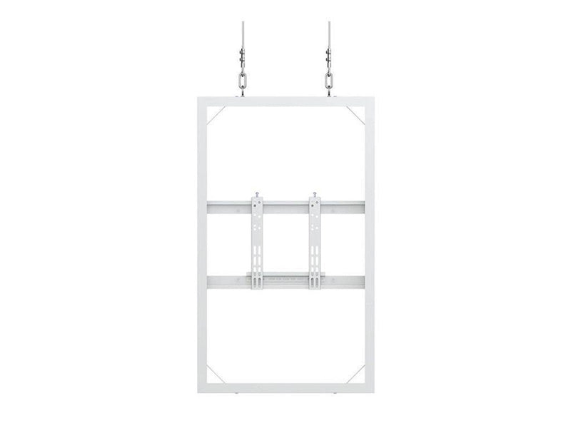 Multibrackets M Pro Series enclosure - medium - for 2 LCD displays - wire b2b - white 50 kg 43" 200 x 200 mm