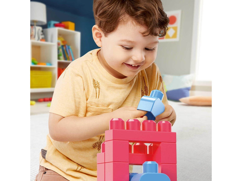 MEGA BLOCKS First Builders Big Building Bag 60 pcs