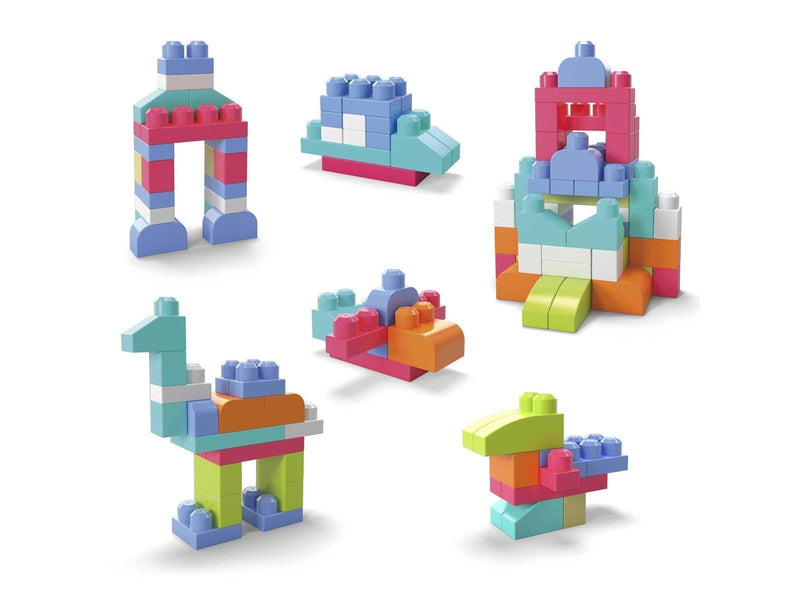 MEGA BLOCKS First Builders Big Building Bag 60 pcs