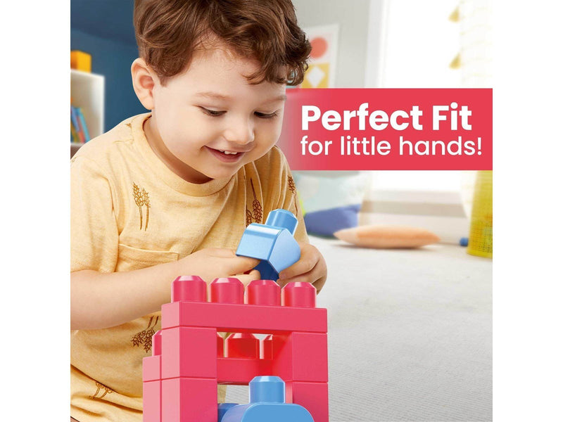 MEGA BLOCKS First Builders Big Building Bag 60 pcs