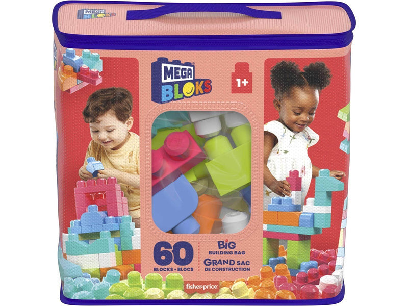 MEGA BLOCKS First Builders Big Building Bag 60 pcs