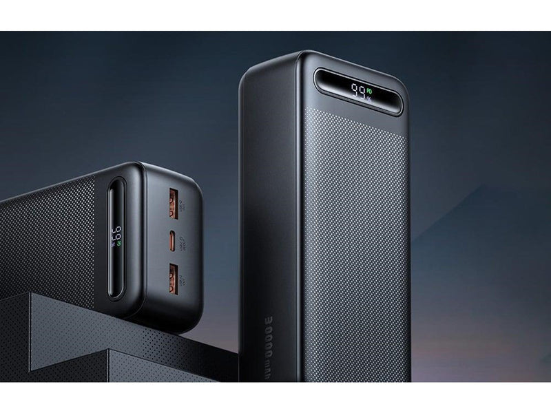 Mcdodo Power Bank 22.5W - Black Powerbank (Akku) - schwarz - 30000 mAh