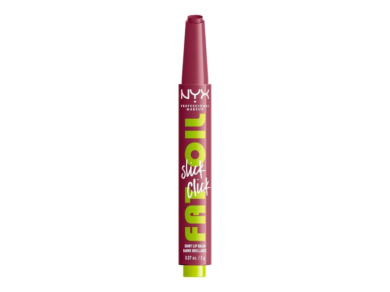 NYX Professional Makeup Fat Oil Slick Click - shiny lip balm - that's major (mid-tone mauve) (09) - high shine