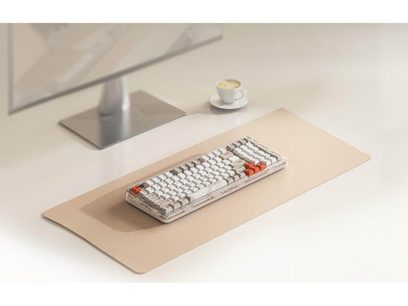 MIIIW Z980 ProMax Wireless Keyboard 2.4G - (Coffee Theme) - Tastaturen - Englisch - Sahne