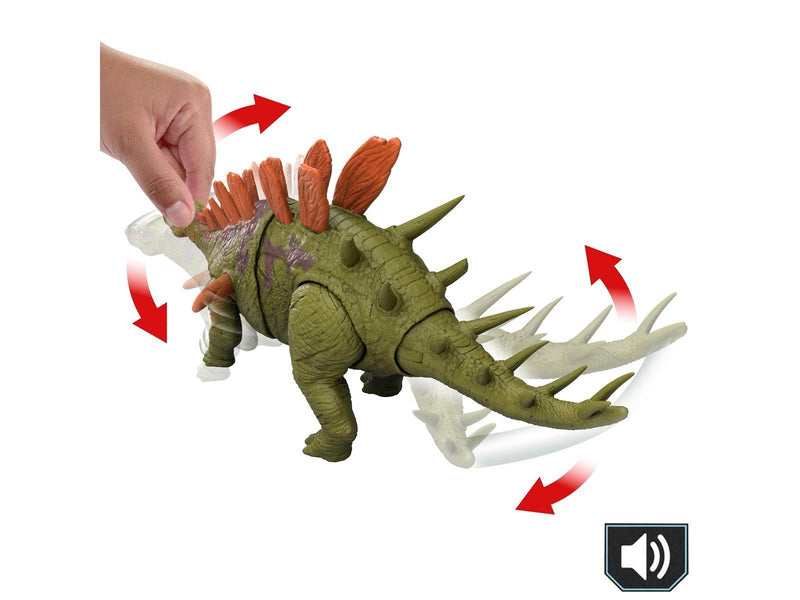 Jurassic World Chaos Theory Wild Roar Kentrosaurus 28 cm