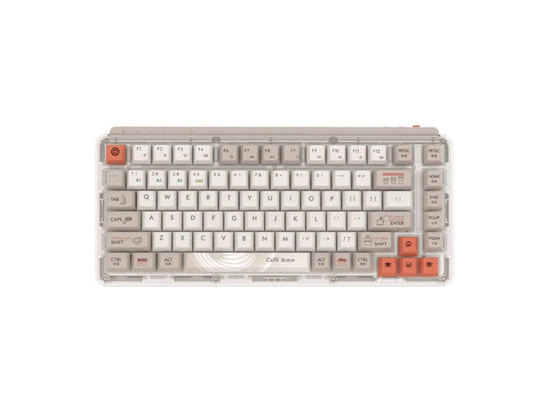 MIIIW Wireless Keyboard 2.4G Z830 ProMax - Coffee Theme - Tastaturen - Sahne