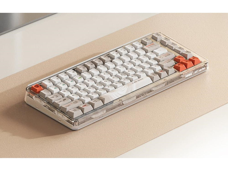 MIIIW Wireless Keyboard 2.4G Z830 ProMax - Coffee Theme - Tastaturen - Sahne