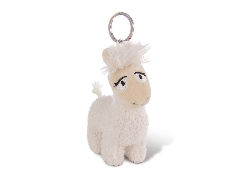 Nici Plush Keychain Lama Lady 10cm