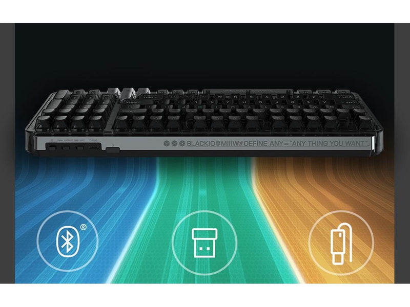 MIIIW Mechanical Keyboard 2.4G BlackI098 - Black - Tastaturen - Schwarz