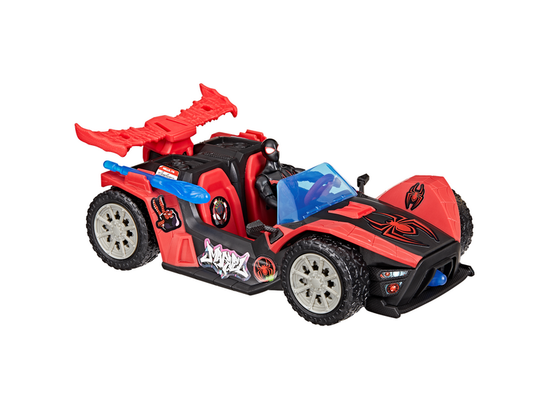 Marvel Spider-Man VenomVersus Epic World of Action Miles Morales Remix Blast Racer 10 cm