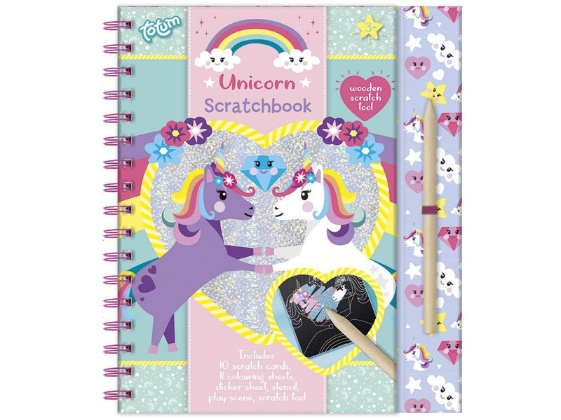 Totum - Unicorn Scratchbook