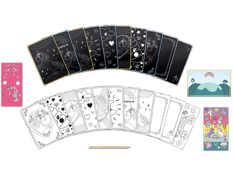 Totum - Unicorn Scratchbook