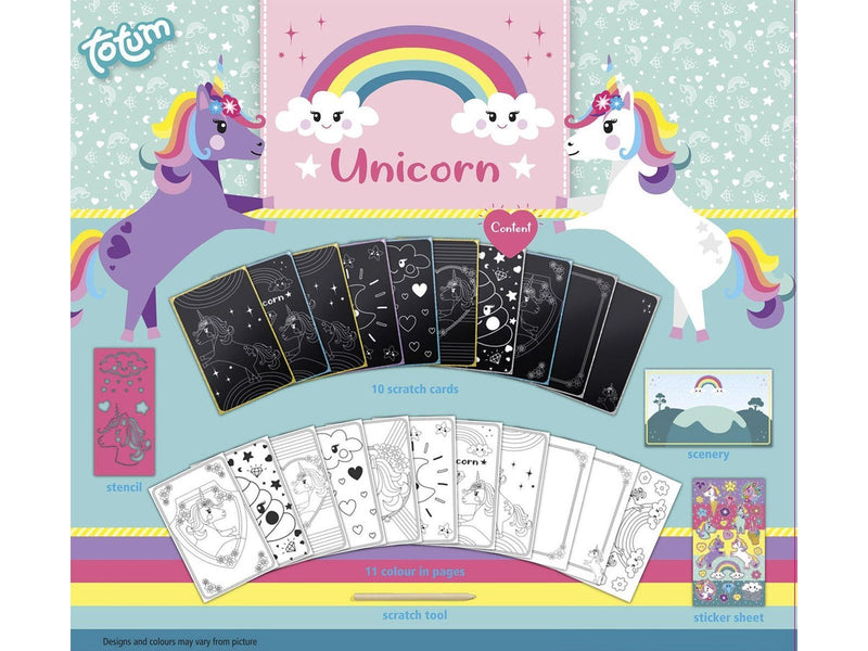 Totum - Unicorn Scratchbook