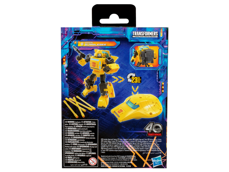 Transformers Legacy Deluxe Class Origin Bumblebee 14 cm