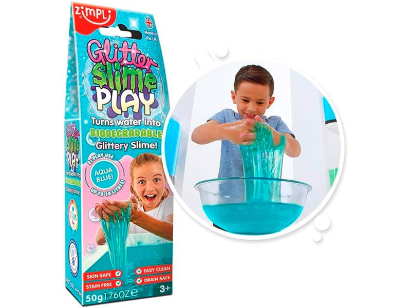 Simba Zimpli Kids - Glitter Slime Play Aqua
