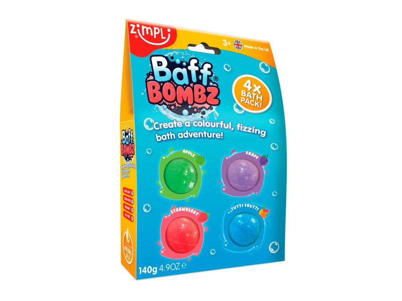 Simba Zimpli Kids Baff Bombz 4-Pack