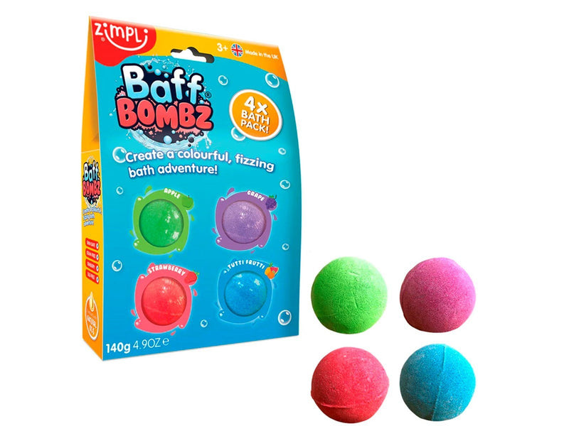 Simba Zimpli Kids Baff Bombz 4-Pack
