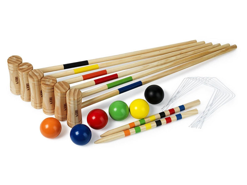 Croquet Family Pine wood 6-players