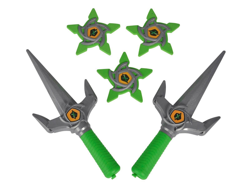 Simba Next Ninja Knives and Stars green