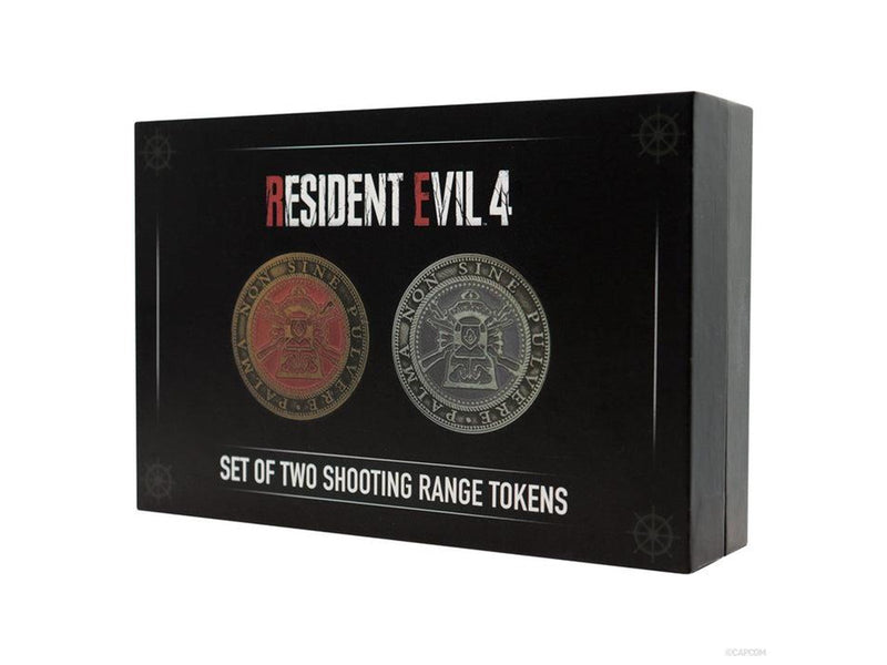 FaNaTtik - Resident Evil 4 Set of Two Metal Shooting Gallery Tokens