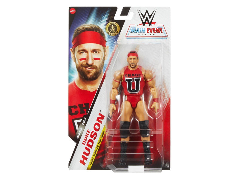 Mattel WWE Main Event Series Duke Hudson 15 cm
