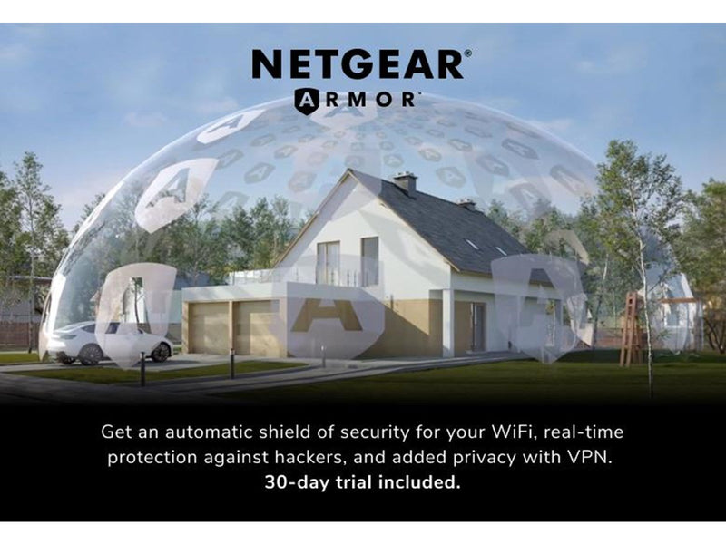 Netgear Nighthawk WiFi 7 Router RS100 3.6 Gbps - Wireless router 802.11a/b/g/n/ac/ax/be (Wi-Fi 7)