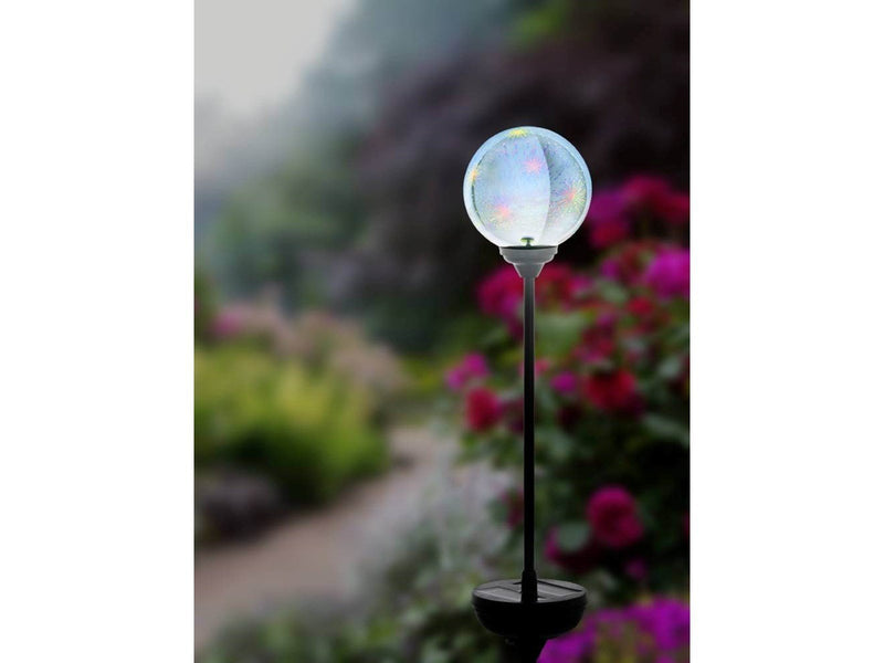 EGLO Solar spear w/ball iridescent
