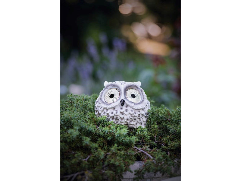 EGLO Solar owl gray