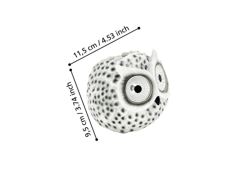 EGLO Solar owl gray