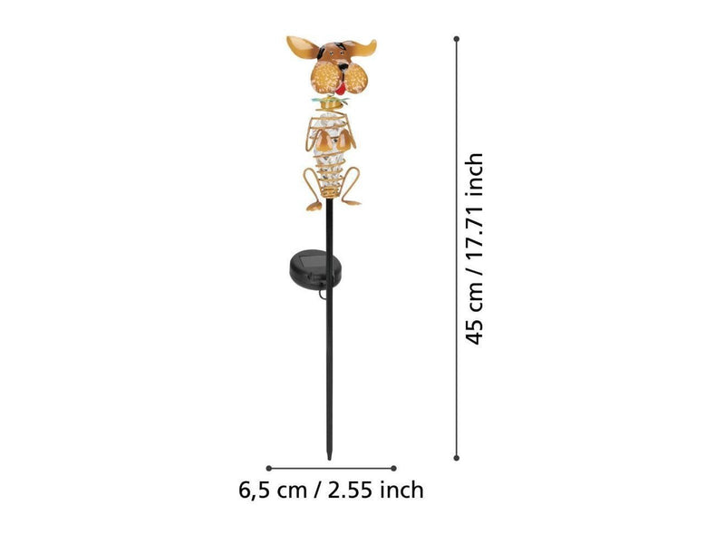 EGLO Solar spear dog