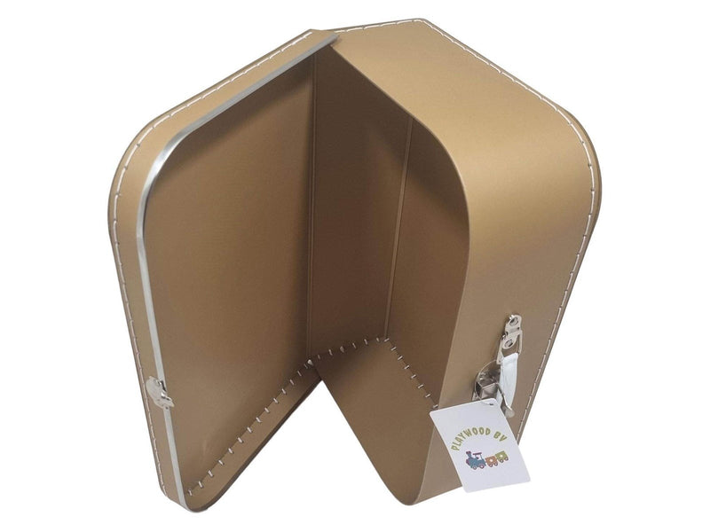 Playwood - Cardboard Suitcase Set Brown 3 pcs.