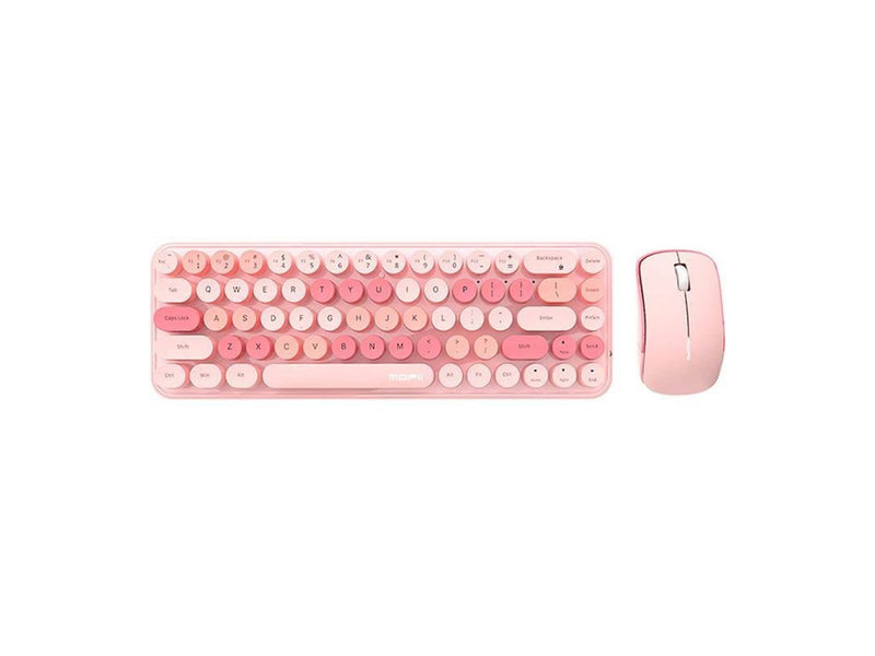 Mofii Wireless - Tastatur & Maus Set - Englisch - Pink