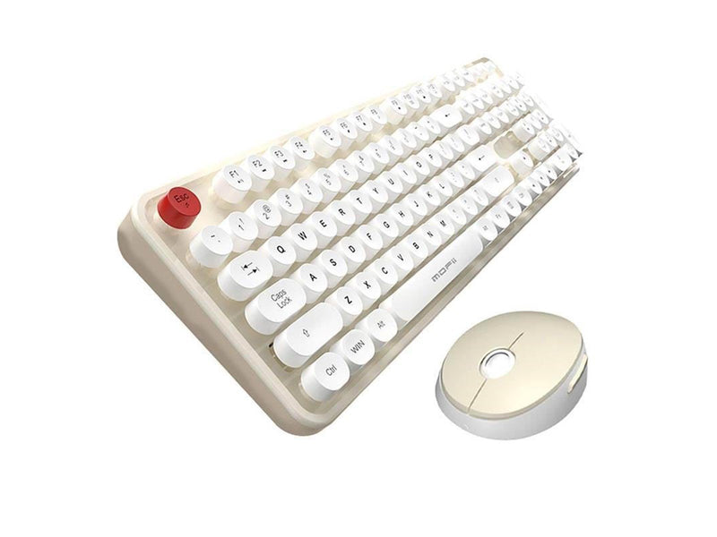 Mofii Wireless - Tastatur & Maus Set - Englisch - Weiss