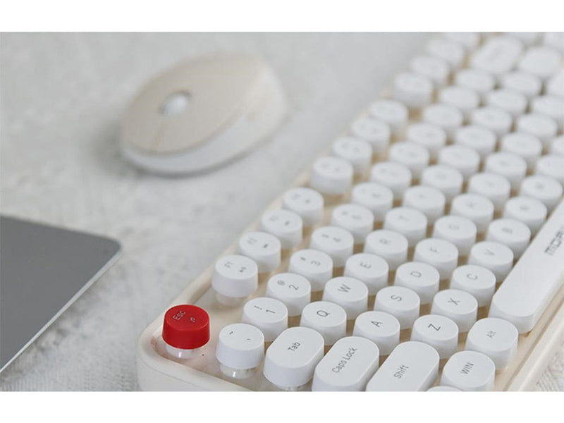 Mofii Wireless - Tastatur & Maus Set - Englisch - Weiss