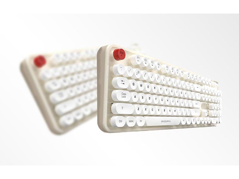 Mofii Wireless - Tastatur & Maus Set - Englisch - Weiss