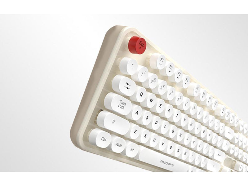 Mofii Wireless - Tastatur & Maus Set - Englisch - Weiss
