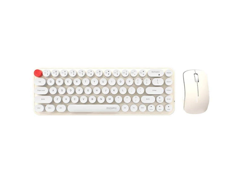 Mofii Wireless - Tastatur & Maus Set - Englisch - Weiss