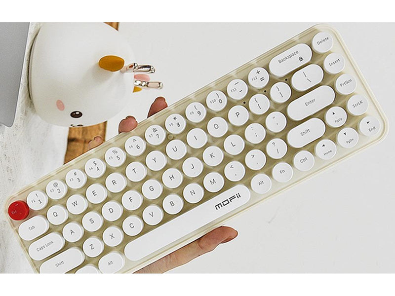 Mofii Wireless - Tastatur & Maus Set - Englisch - Weiss