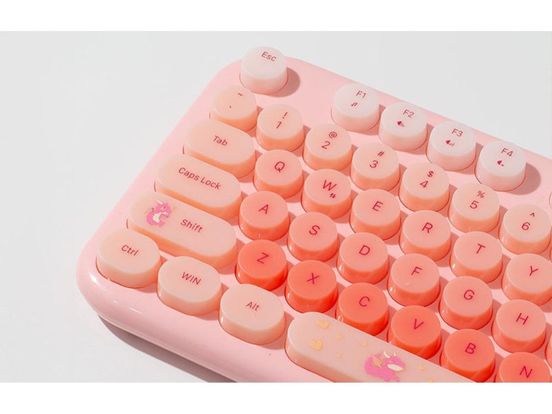 Mofii Wired - Tastatur & Maus Set - Pink