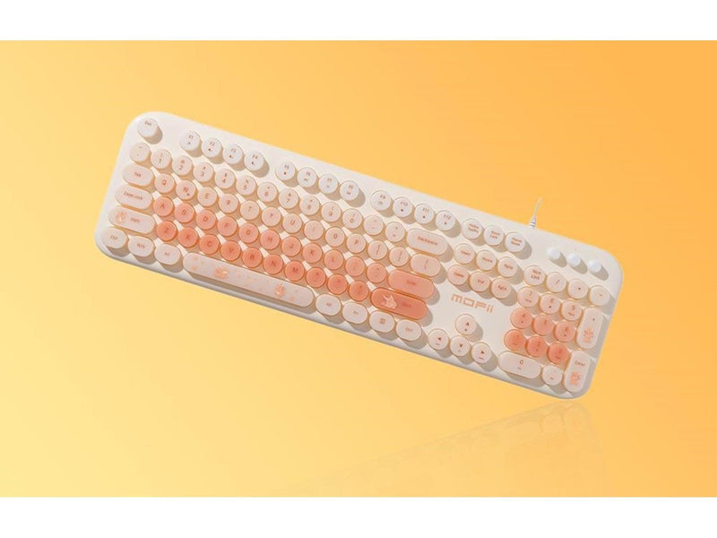 Mofii Wired - Tastatur & Maus Set - Beige