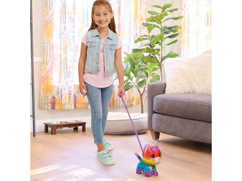 Spectron - FurReal Walk-A-Lots Unicorn Cat Interactive Animal