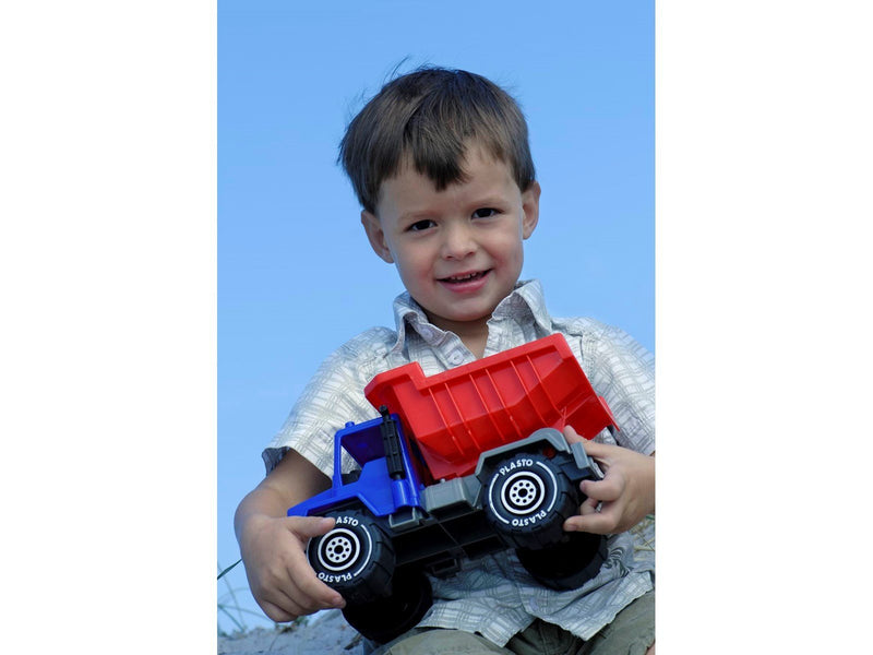 Plasto  Tipper Truck (30 cm) BlueRed
