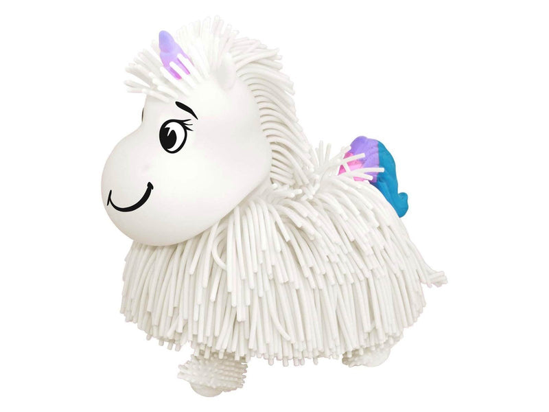 Spectron - Jiggly Pets Electronic Walking Unicorn White
