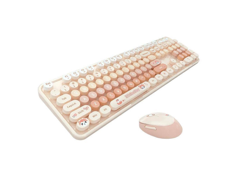 Mofii Wireless - Tastatur & Maus Set - Englisch - Orange
