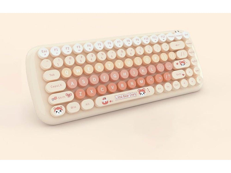 Mofii Wireless - Tastatur & Maus Set - Orange