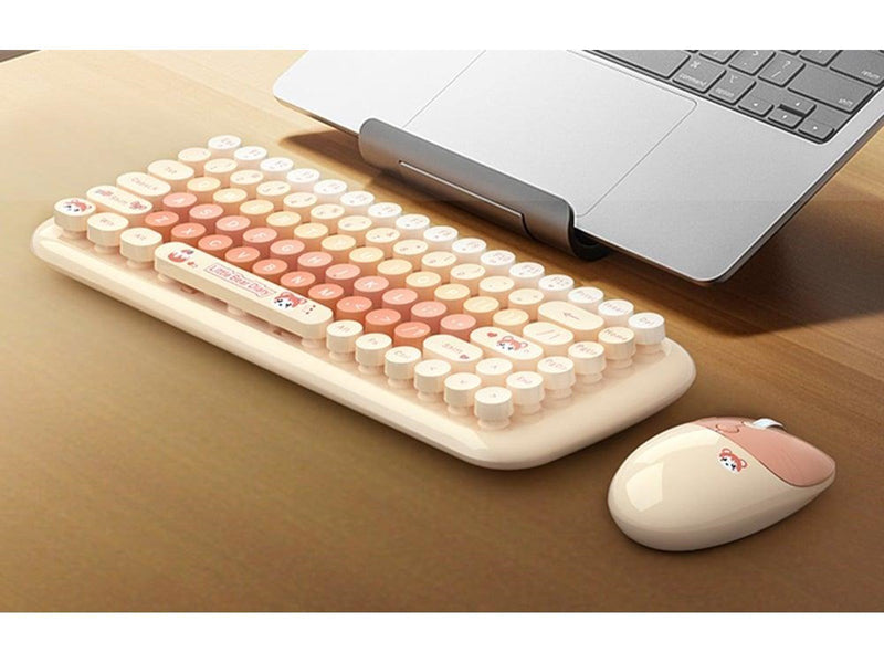 Mofii Wireless - Tastatur & Maus Set - Orange