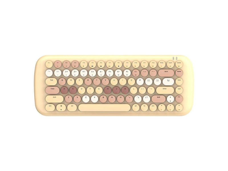Mofii Wireless - Tastatur & Maus Set - Englisch - Braun