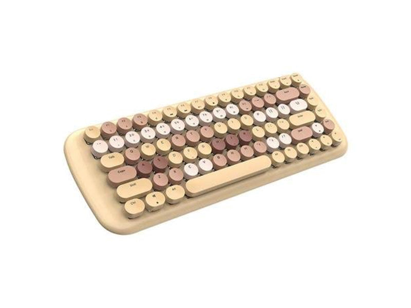Mofii Wireless - Tastatur & Maus Set - Englisch - Braun